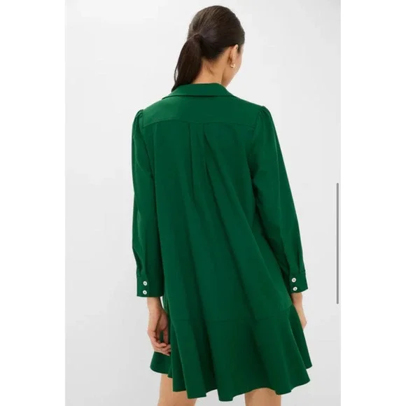 Tuckernuck Women's Hunter Green Crepe Callahan Shirt Dress Size XL New $148 - www.joarbit.com Tuckernuck Women's Hunter Green Crepe Callahan Shirt Dress Size XL New $148 - www.joarbit.com